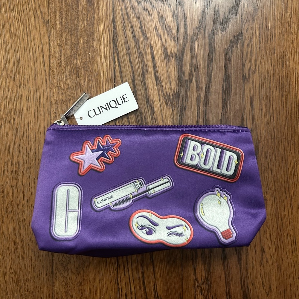 Clinique makeup bag